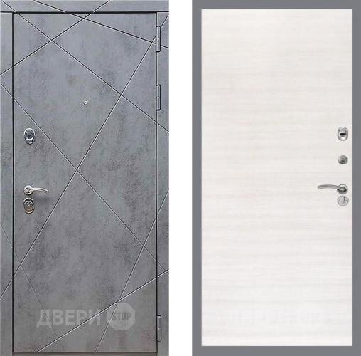 Дверь Рекс (REX) 13 Бетон Темный GL Акация в Коломне