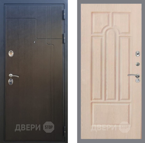 Входная металлическая Дверь Рекс (REX) Премиум-246 FL-58 Беленый дуб в Коломне