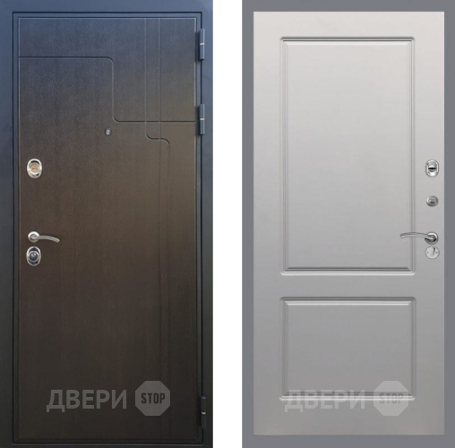 Входная металлическая Дверь Рекс (REX) Премиум-246 FL-117 Грей софт в Коломне