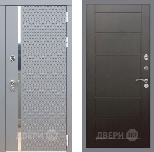 Входная металлическая Дверь Рекс (REX) 24 Сити Венге в Коломне