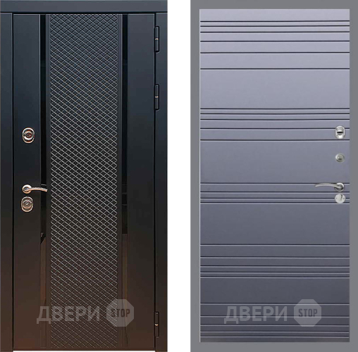 Дверь Рекс (REX) 25 Line Силк титан в Коломне