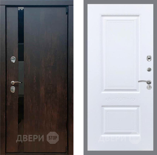 Входная металлическая Дверь Рекс (REX) 26 Смальта Силк Сноу в Коломне