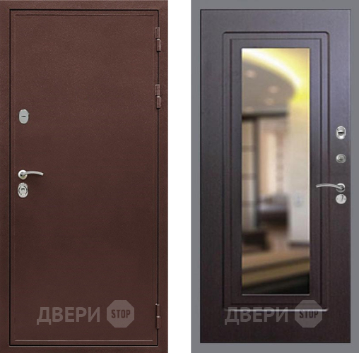 Дверь Рекс (REX) 5 металл 3 мм FLZ-120 Венге в Коломне